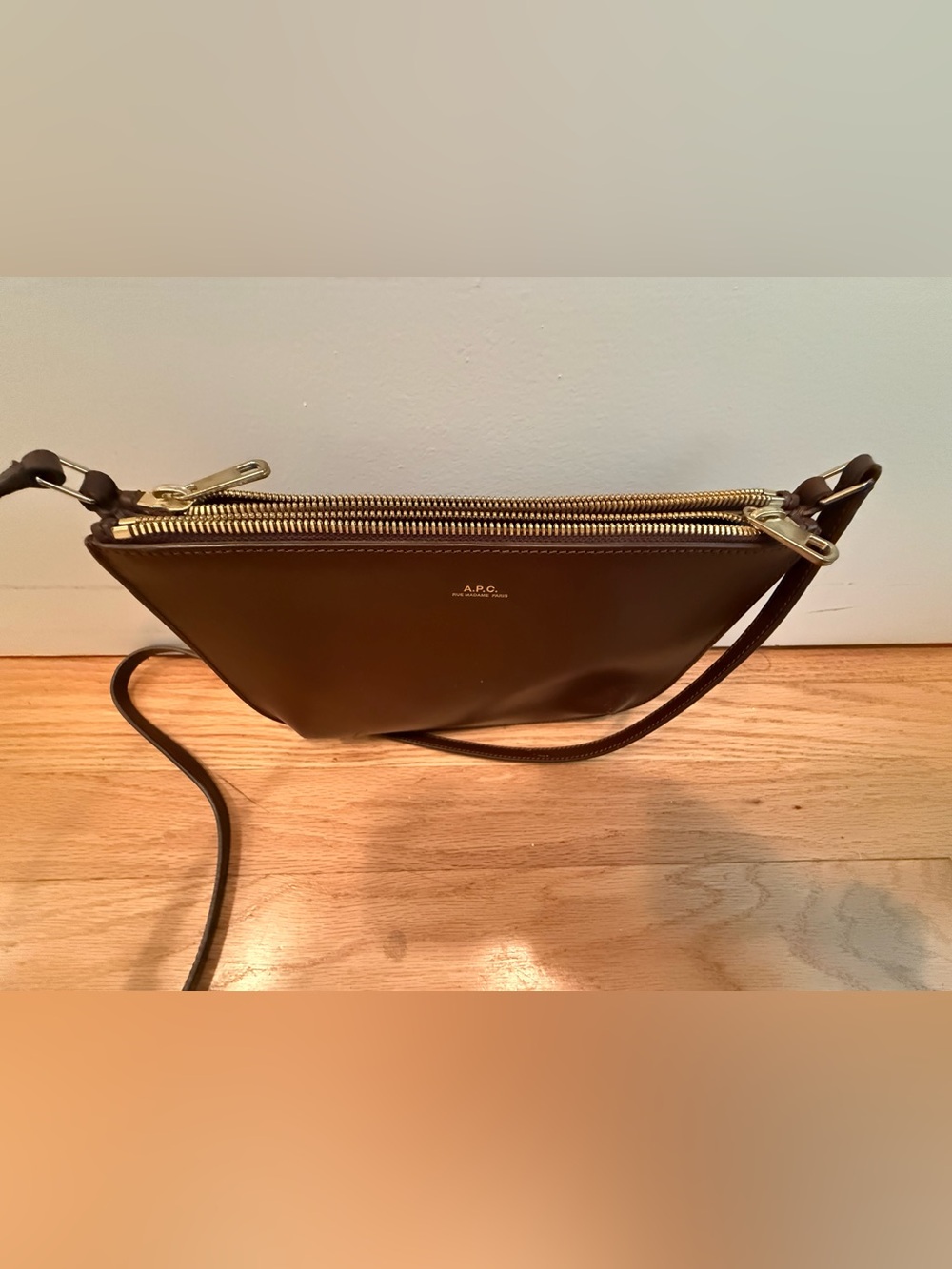 A.P.C. Sarah Double-Zip Crossbody Bag - Picture 3 of 4